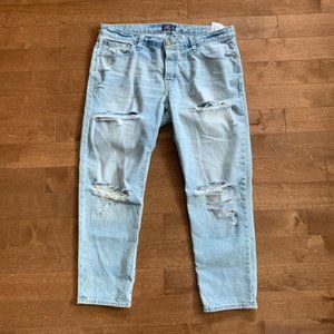 Abercrombie And Fitch Boyfriend Ripped Jeans